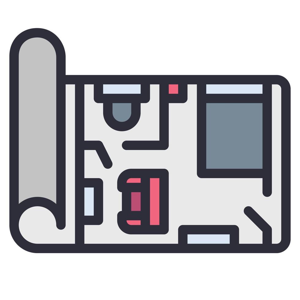 interior line icon vector , home