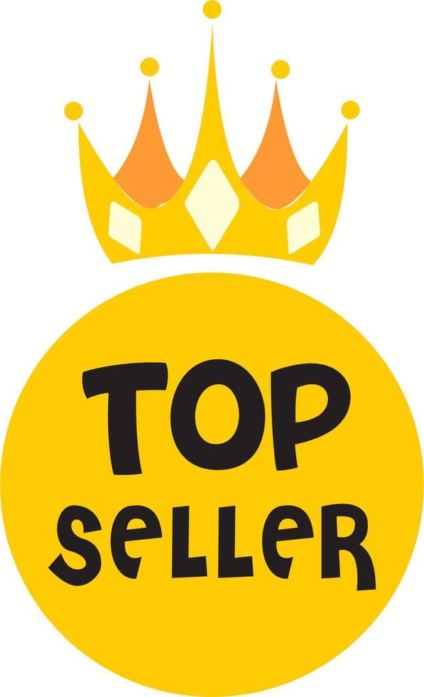 Top Seller Simple Design vector