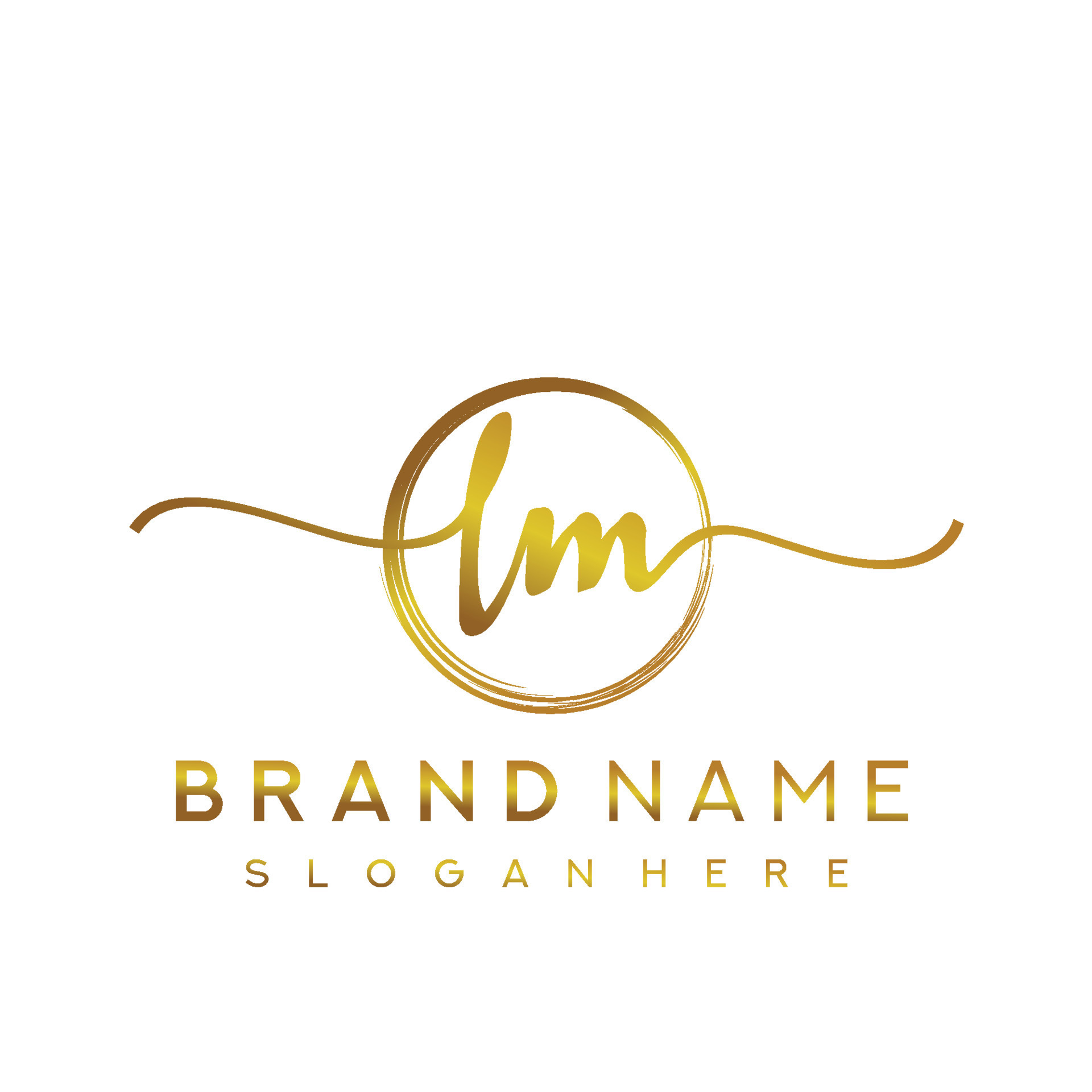 Initial GM beauty monogram and elegant logo design, handwriting logo of  initial signature, wedding, fashion, floral and botanical with creative  template. 13905085 Vector Art at Vecteezy