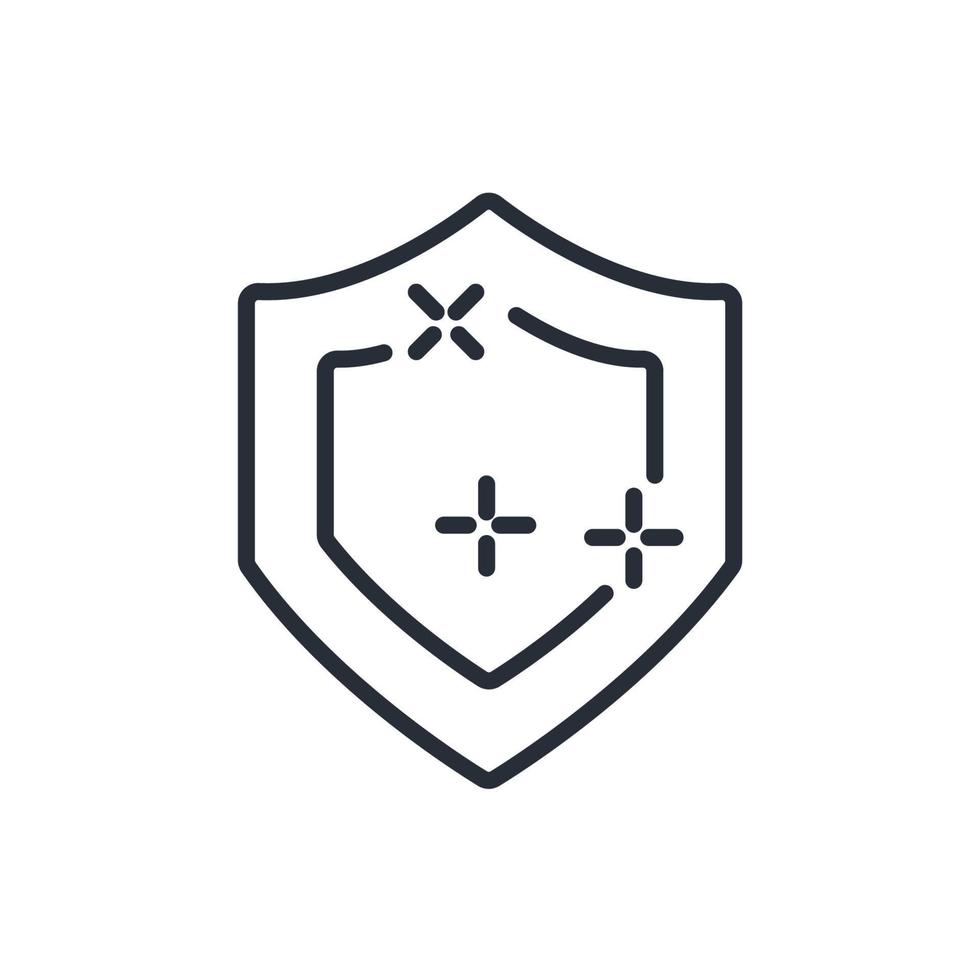 protection icons  symbol vector elements for infographic web