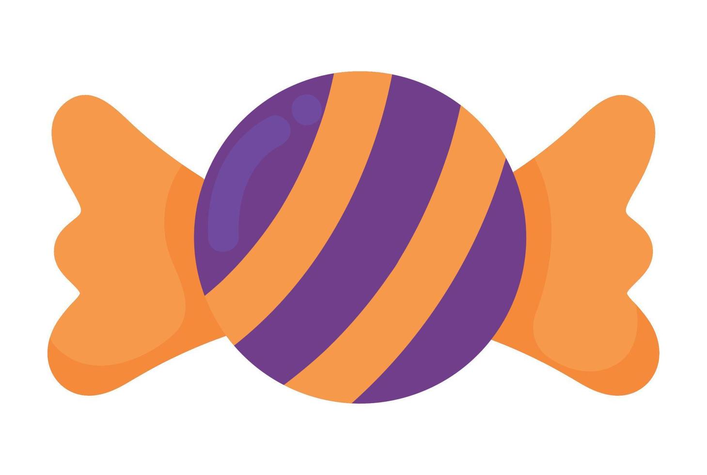 wrapped candy icon vector