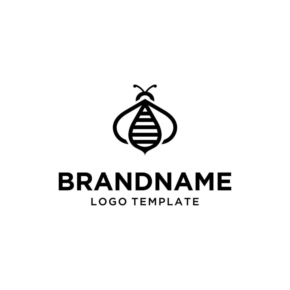 Bug Symbol Logo Vector Simple Minimalist