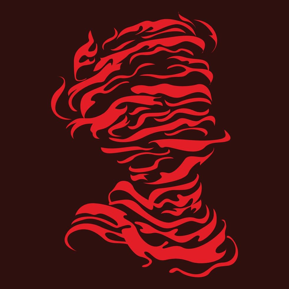 Vector illustration of invisible person in bandage