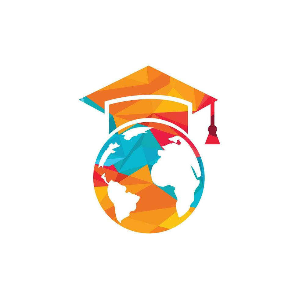 World education logo design. Modern education logo design inspiration. vector