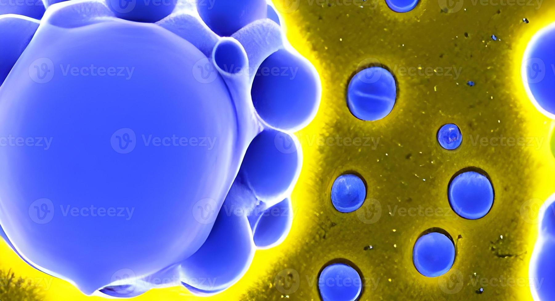 Virus illustration. Dangerous virus. Medical illustration. Biohazard. A high resolution. photo