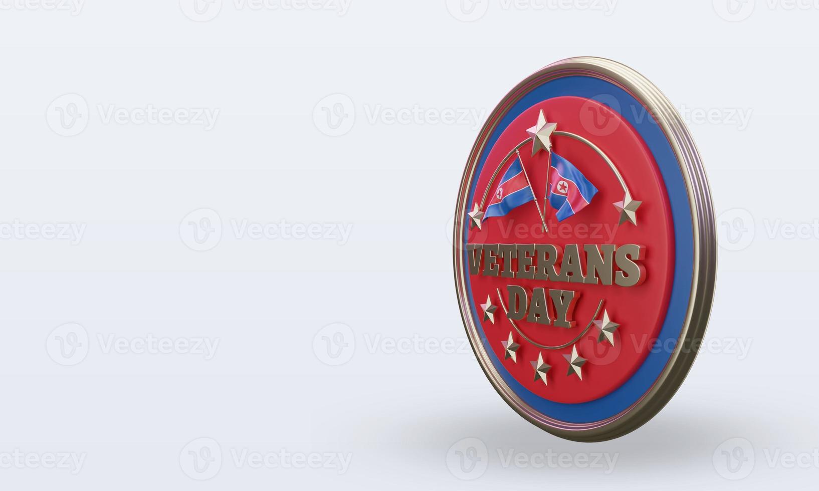 3d Veterans day North Korea rendering right view photo