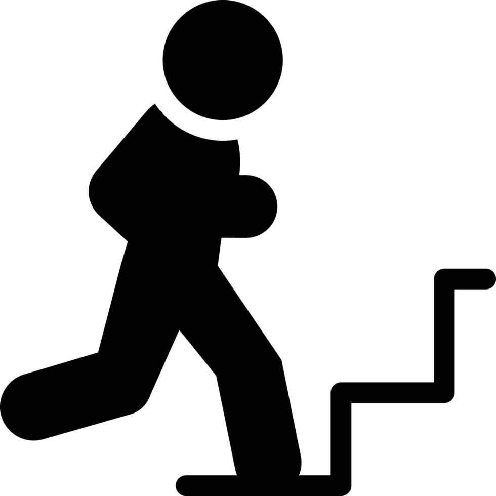 stair vector illustration on a background.Premium quality symbols.vector icons for concept and graphic design.