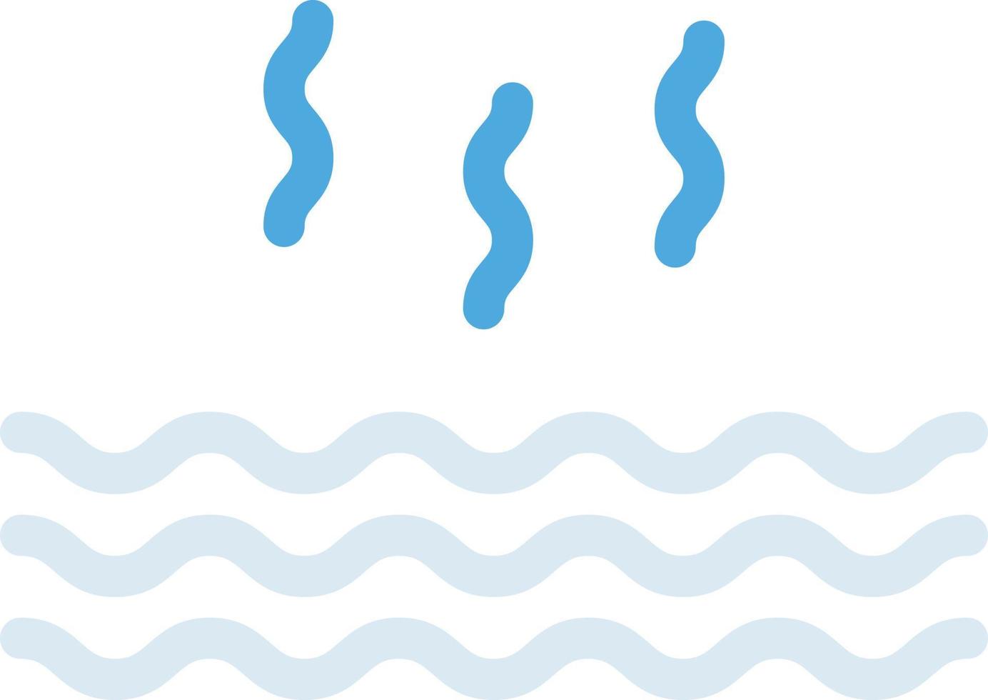 ilustración de vector de agua en un fondo. símbolos de calidad premium. iconos vectoriales para concepto y diseño gráfico.