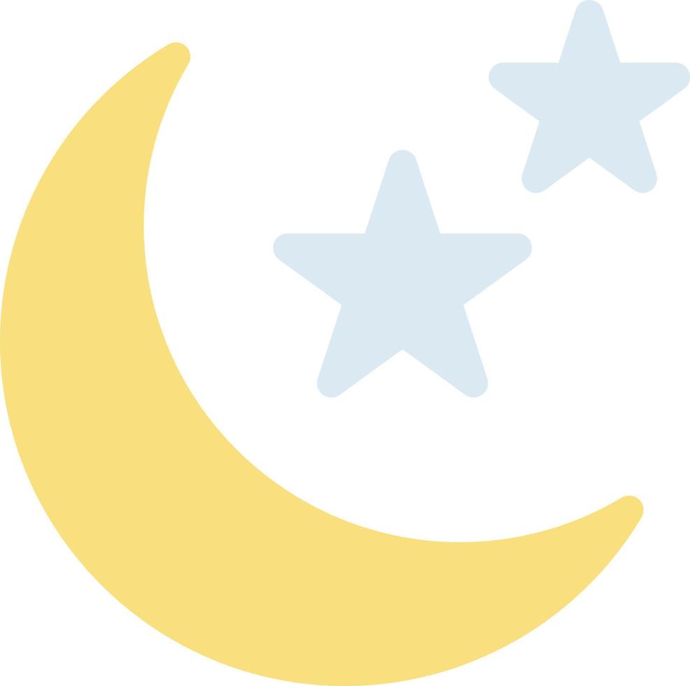 Moon vector illustration on a background.Premium quality symbols.vector icons for concept and graphic design.