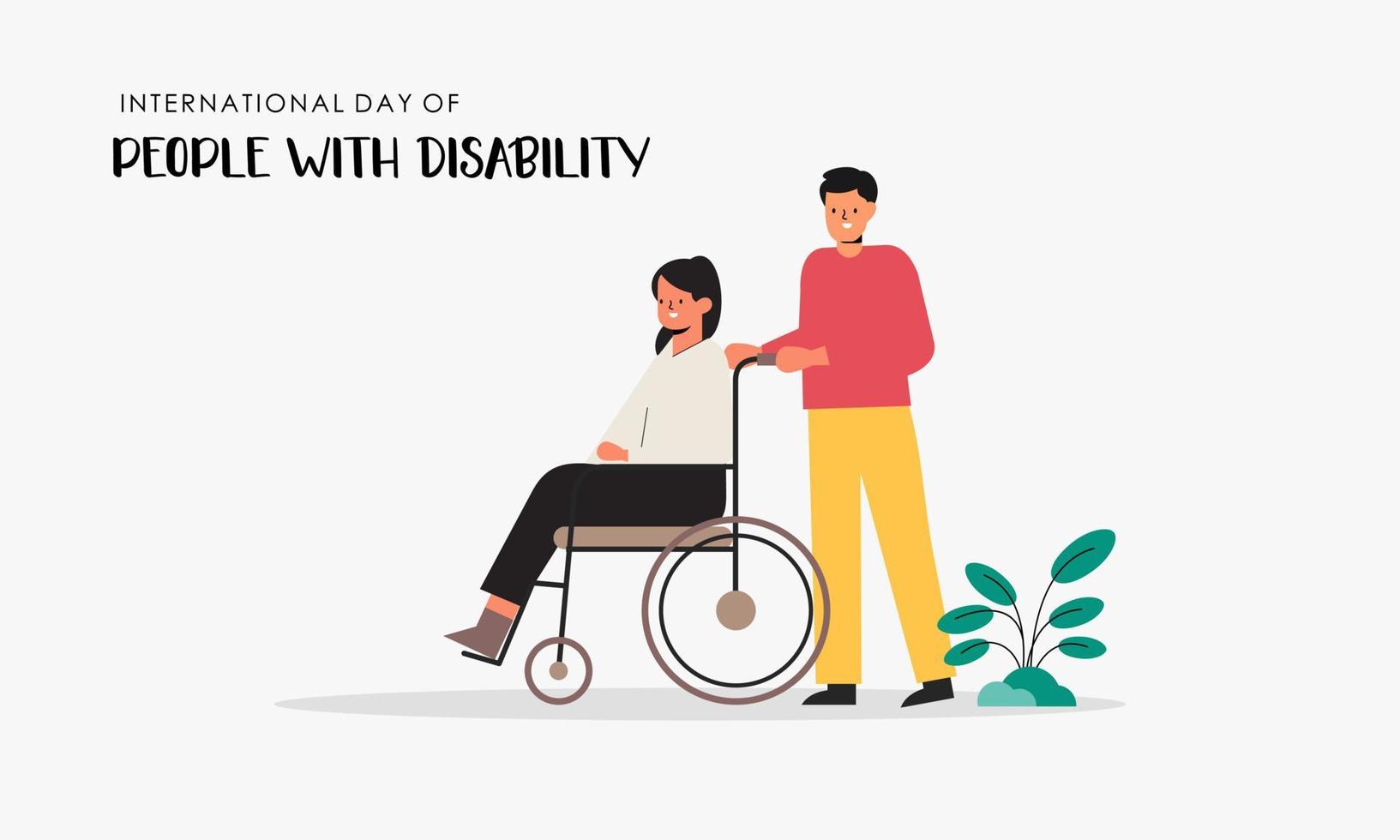 World cerebral palsy day illustration vector