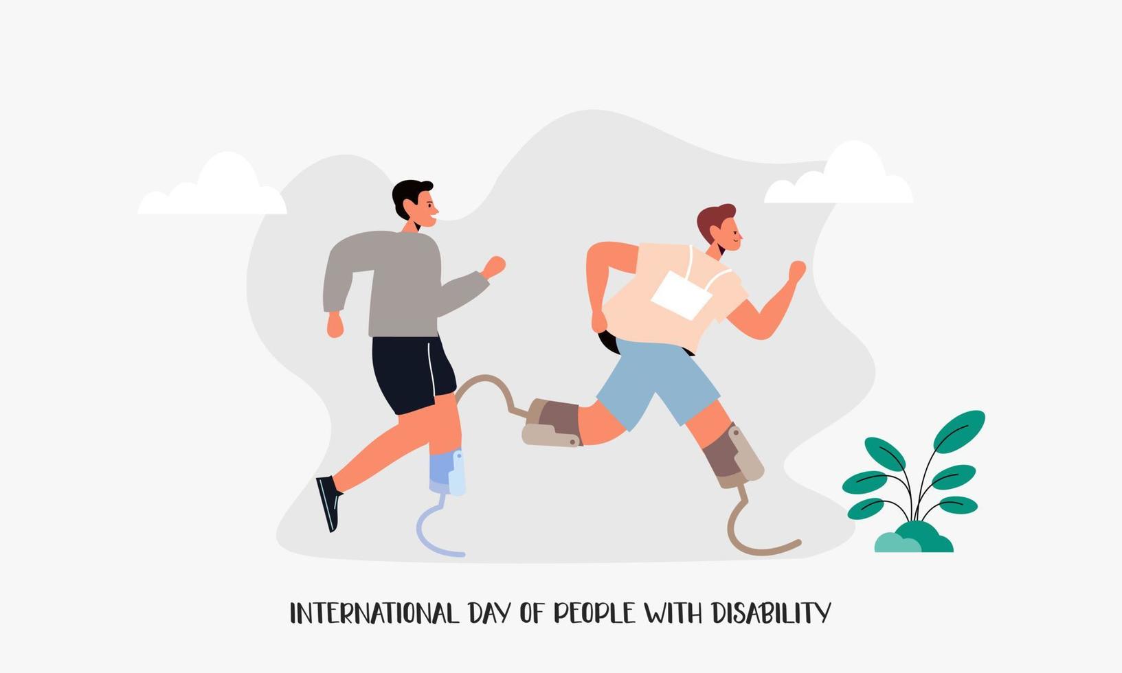 World cerebral palsy day illustration vector