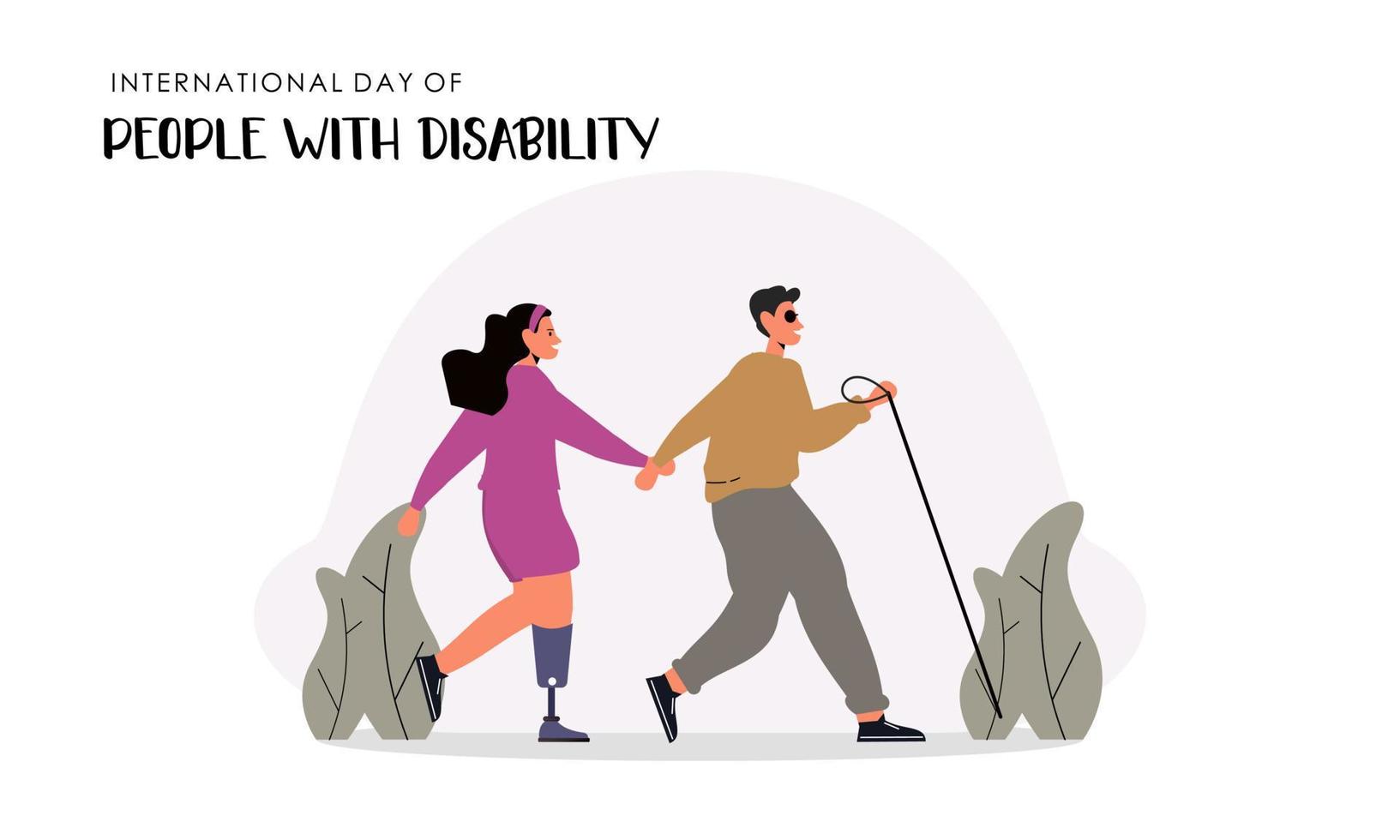 World cerebral palsy day illustration vector