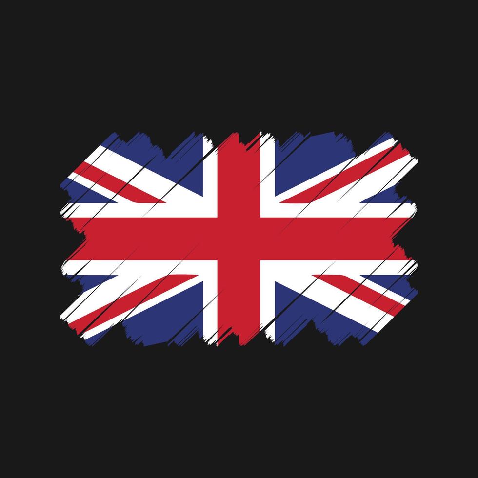 United Kingdom Flag Vector Design. National Flag