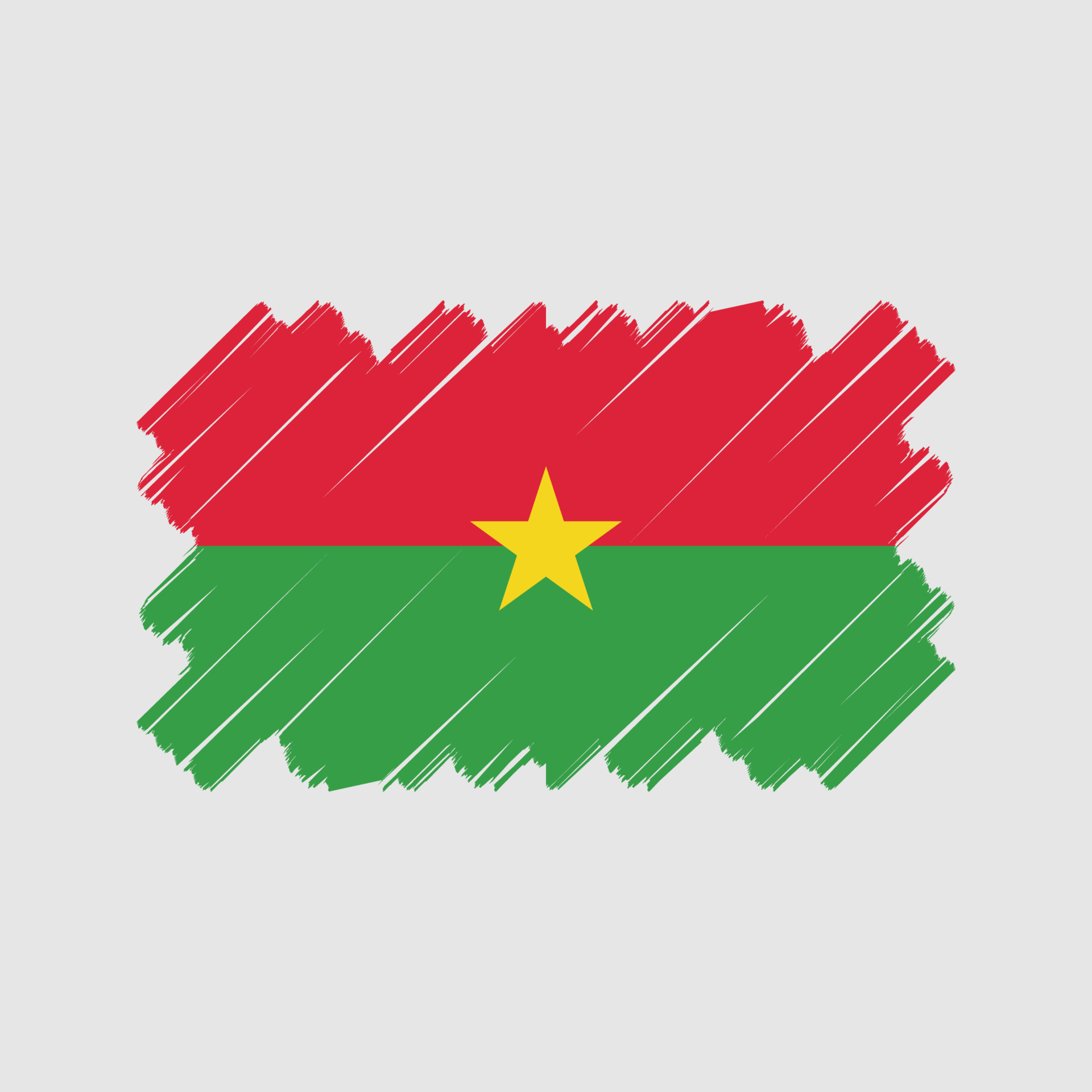 Burkina Faso Flag Vector Design. National Flag 11472870 Vector Art at  Vecteezy