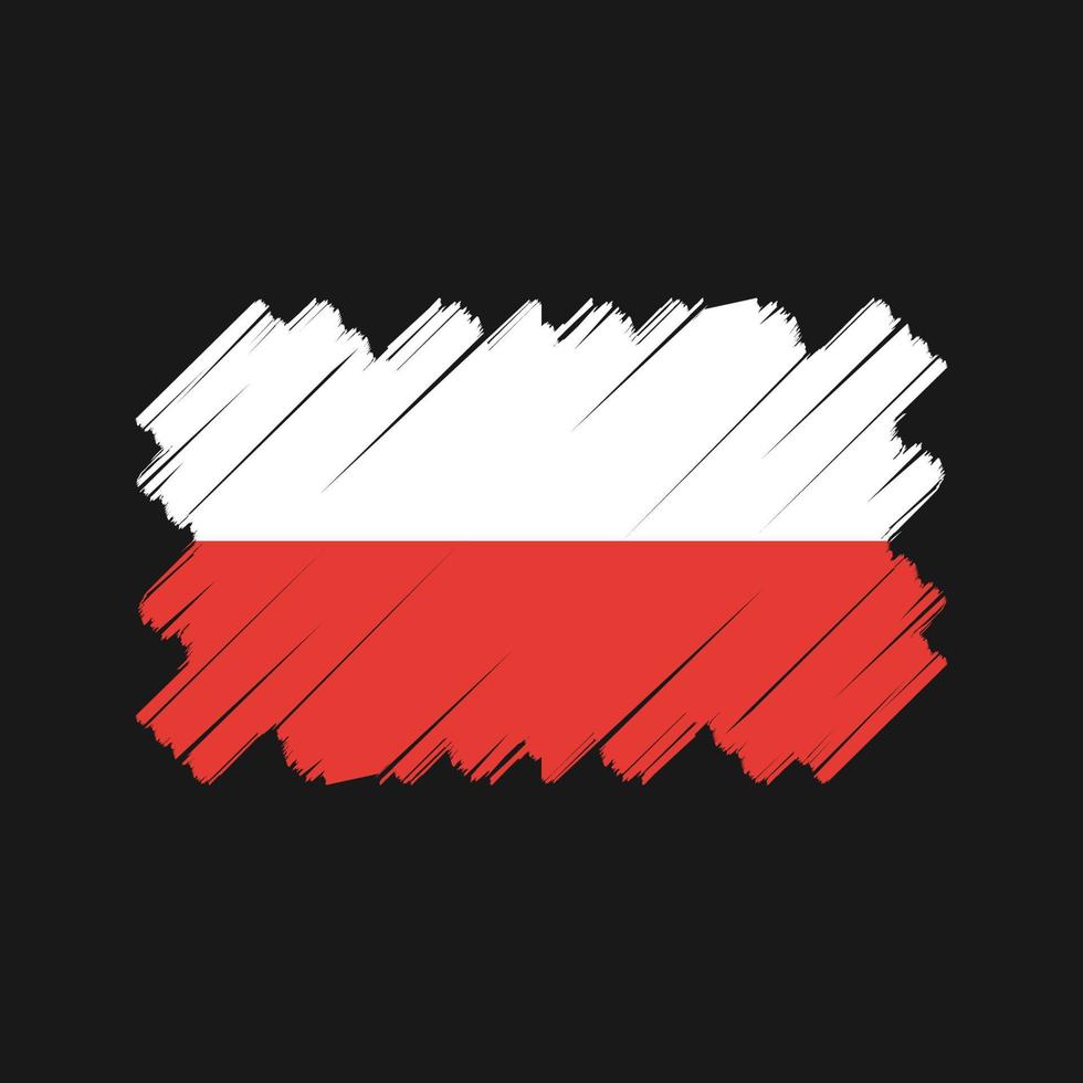 Poland Flag Vector Design. National Flag