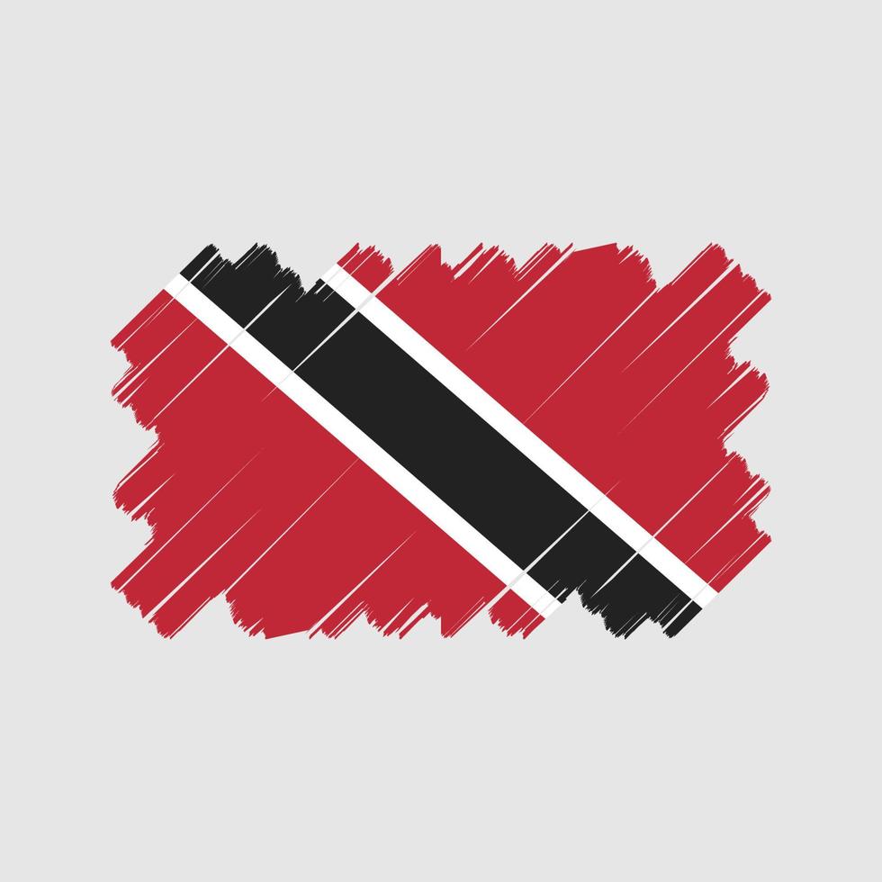 Trinidad and Tobago Flag Vector Design. National Flag