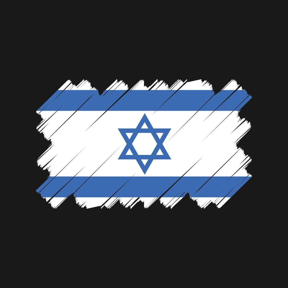 Israel Flag Vector Design. National Flag