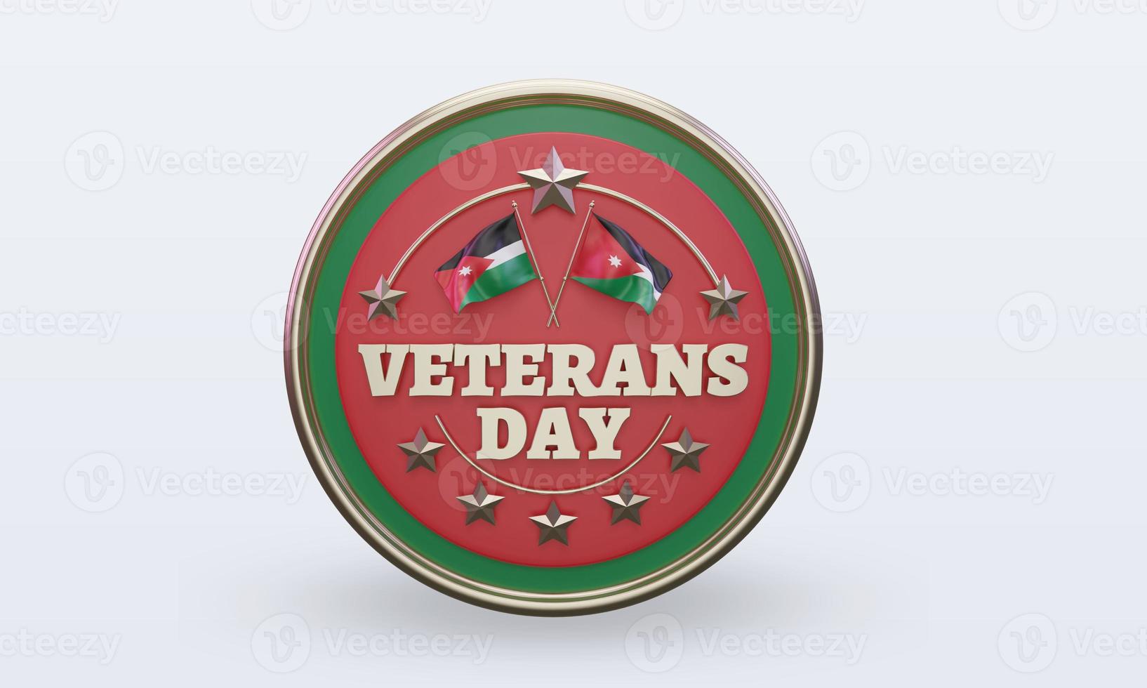 3d Veterans day Jordan rendering front view photo