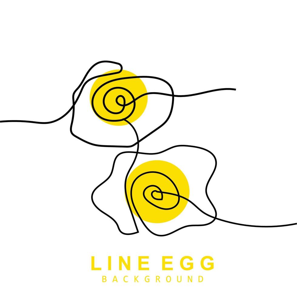 Egg logo design template. Natural Food Vector Of Egg Laying Animals. Line Art Design Logotype.