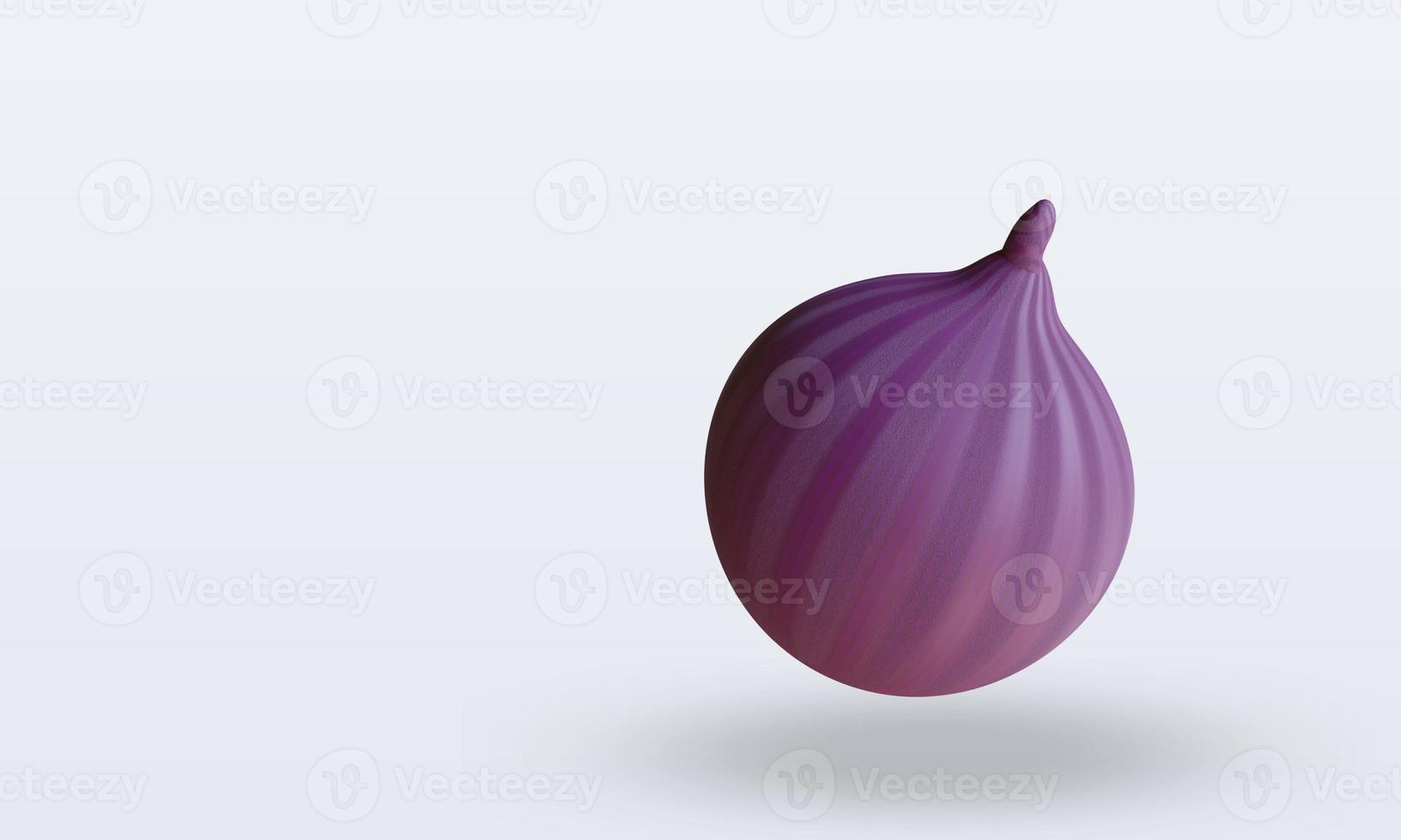3d Fruits Figs rendering top view photo