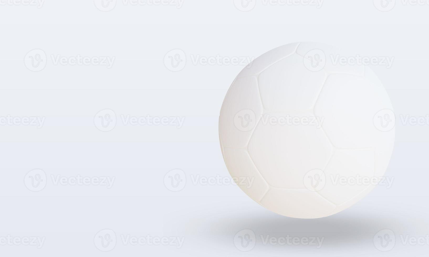 3d sport ball futsal ball renderizado vista derecha foto