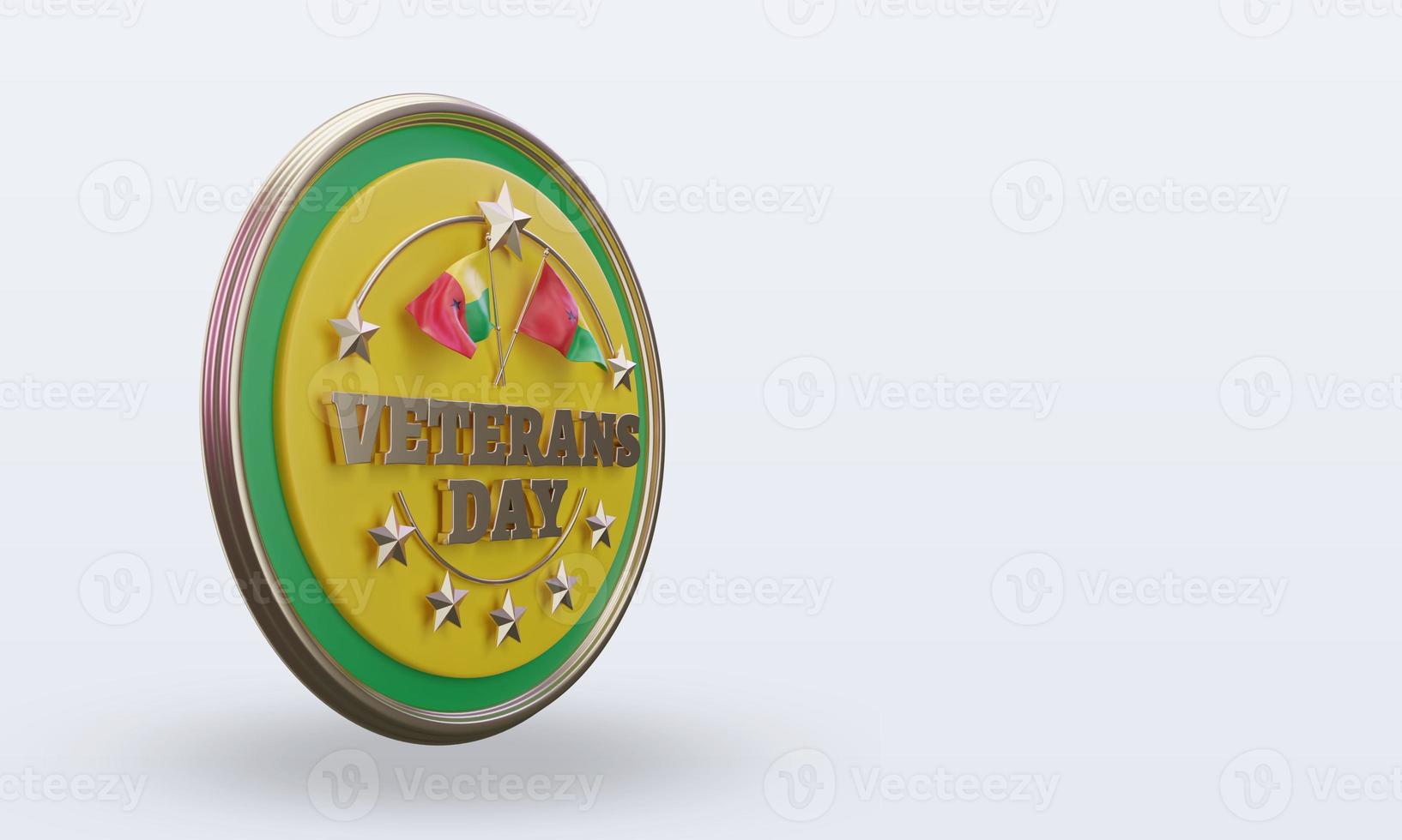 3d Veterans day Guinea rendering left view photo