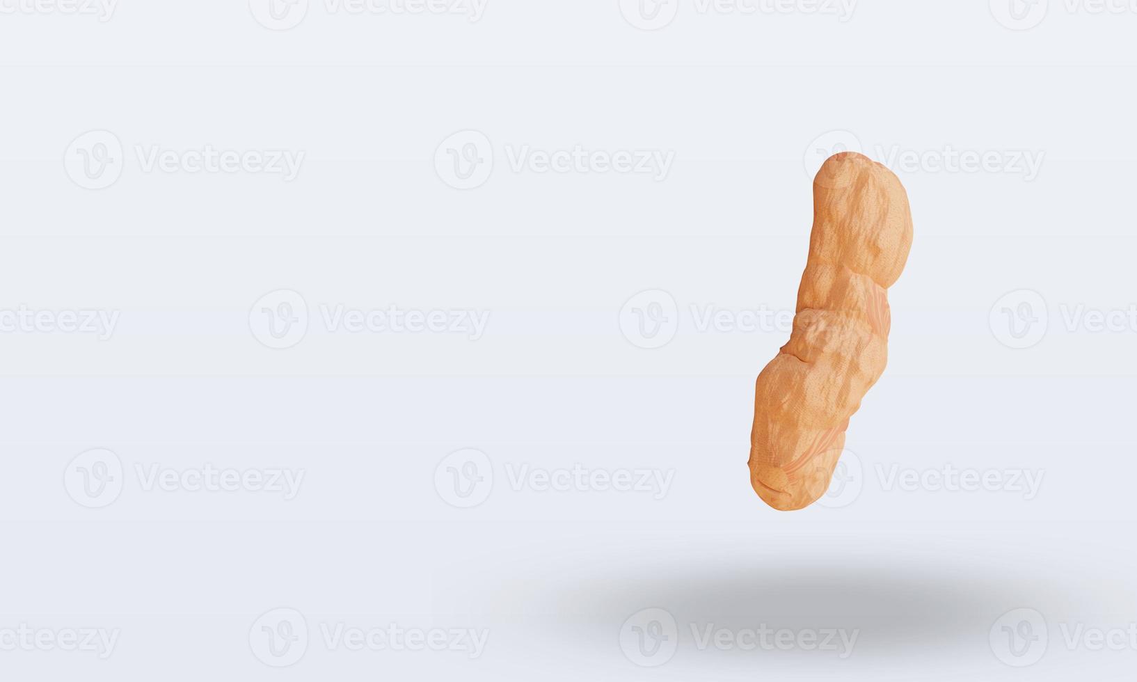 3d Vegetable Turmeric rendering right view photo