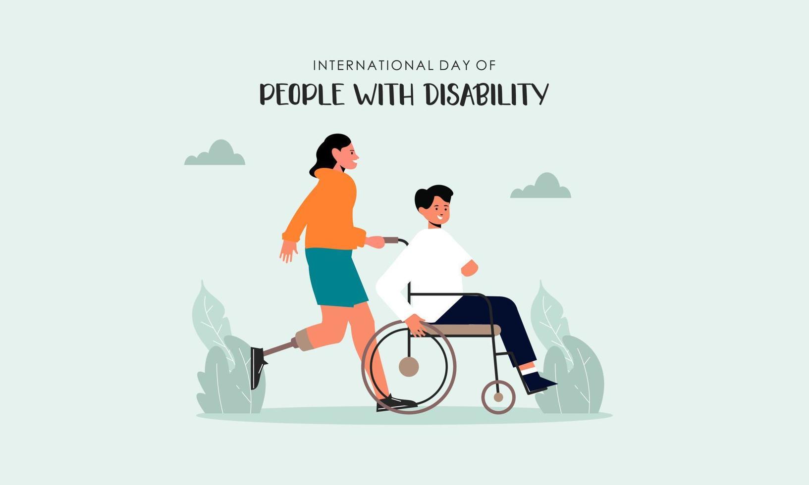 World cerebral palsy day illustration vector