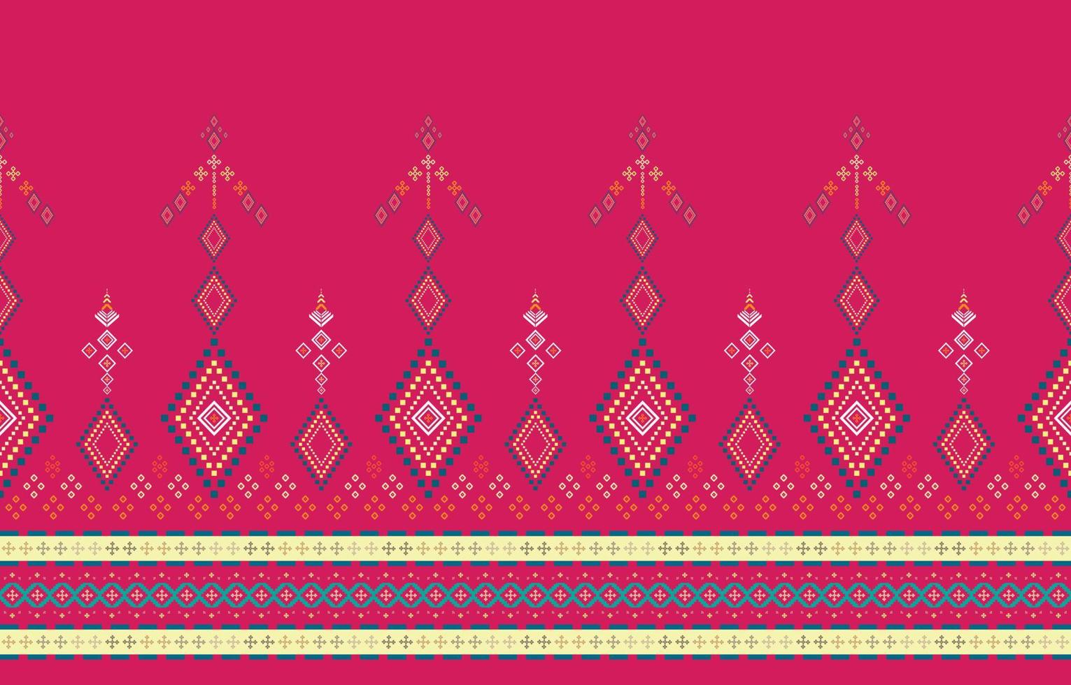 Abstract geometric pattern, Geometric ethnic oriental pattern traditional, design for wallpaper,fabric,curtain,carpet,clothing,Batik,wrapping, Geometric vector illustration, Embroidery style.