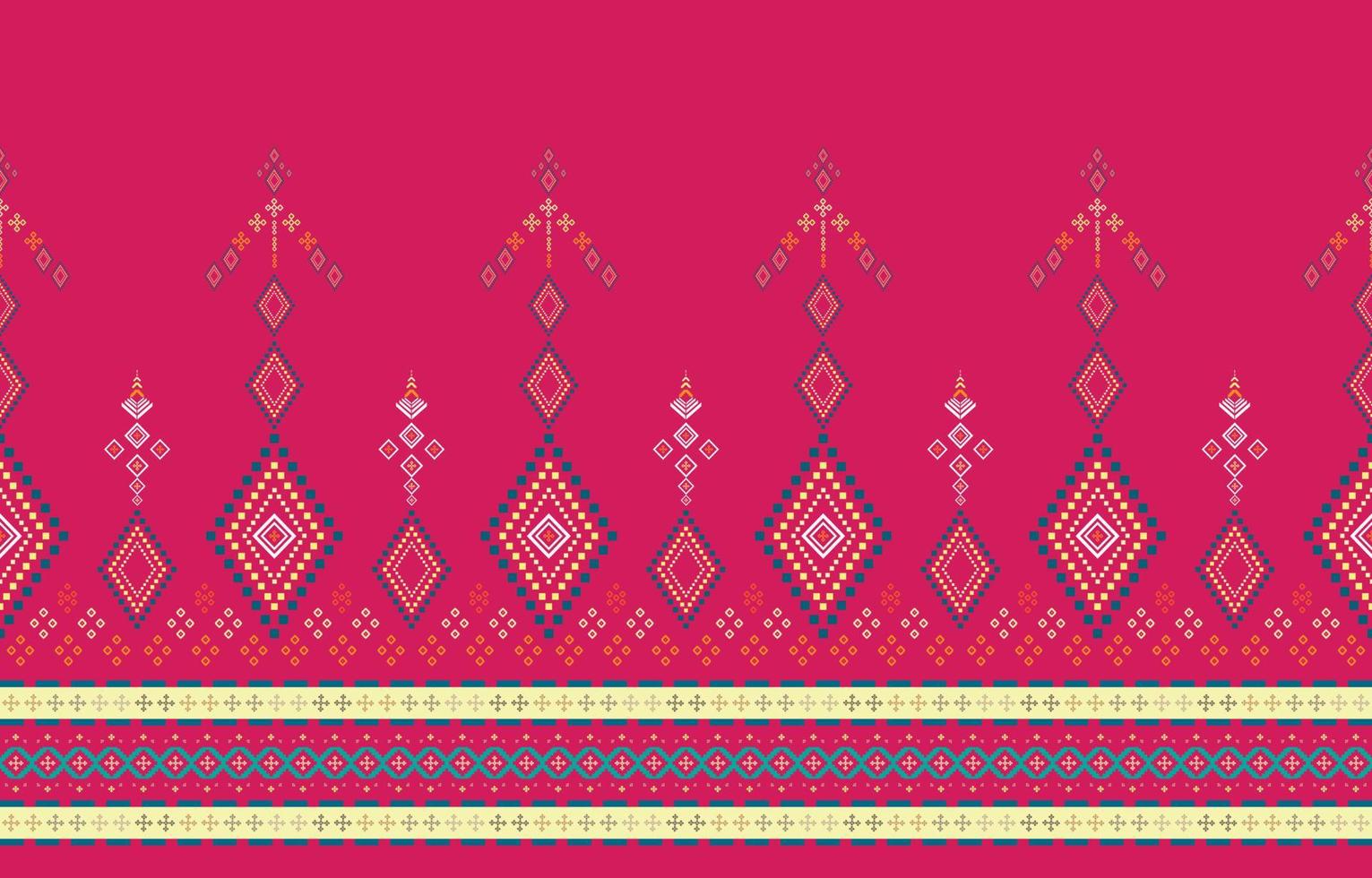 Abstract geometric pattern, Geometric ethnic oriental pattern traditional, design for wallpaper,fabric,curtain,carpet,clothing,Batik,wrapping, Geometric vector illustration, Embroidery style.