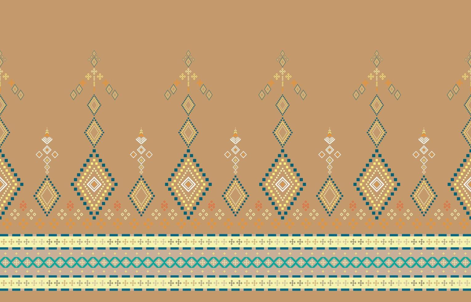 Abstract geometric pattern, Geometric ethnic oriental pattern traditional, design for wallpaper,fabric,curtain,carpet,clothing,Batik,wrapping, Geometric vector illustration, Embroidery style.