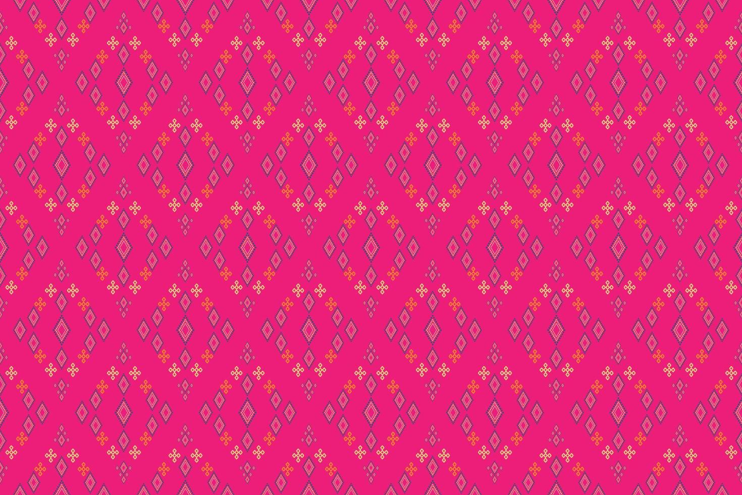 Abstract geometric pattern, Geometric ethnic oriental pattern traditional, design for wallpaper,fabric,curtain,carpet,clothing,Batik,wrapping, Geometric vector illustration, Embroidery style.