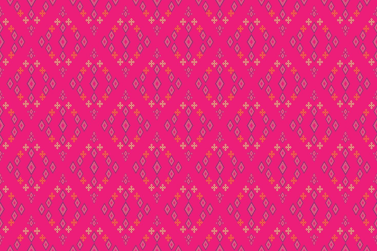 Abstract geometric pattern, Geometric ethnic oriental pattern traditional, design for wallpaper,fabric,curtain,carpet,clothing,Batik,wrapping, Geometric vector illustration, Embroidery style.