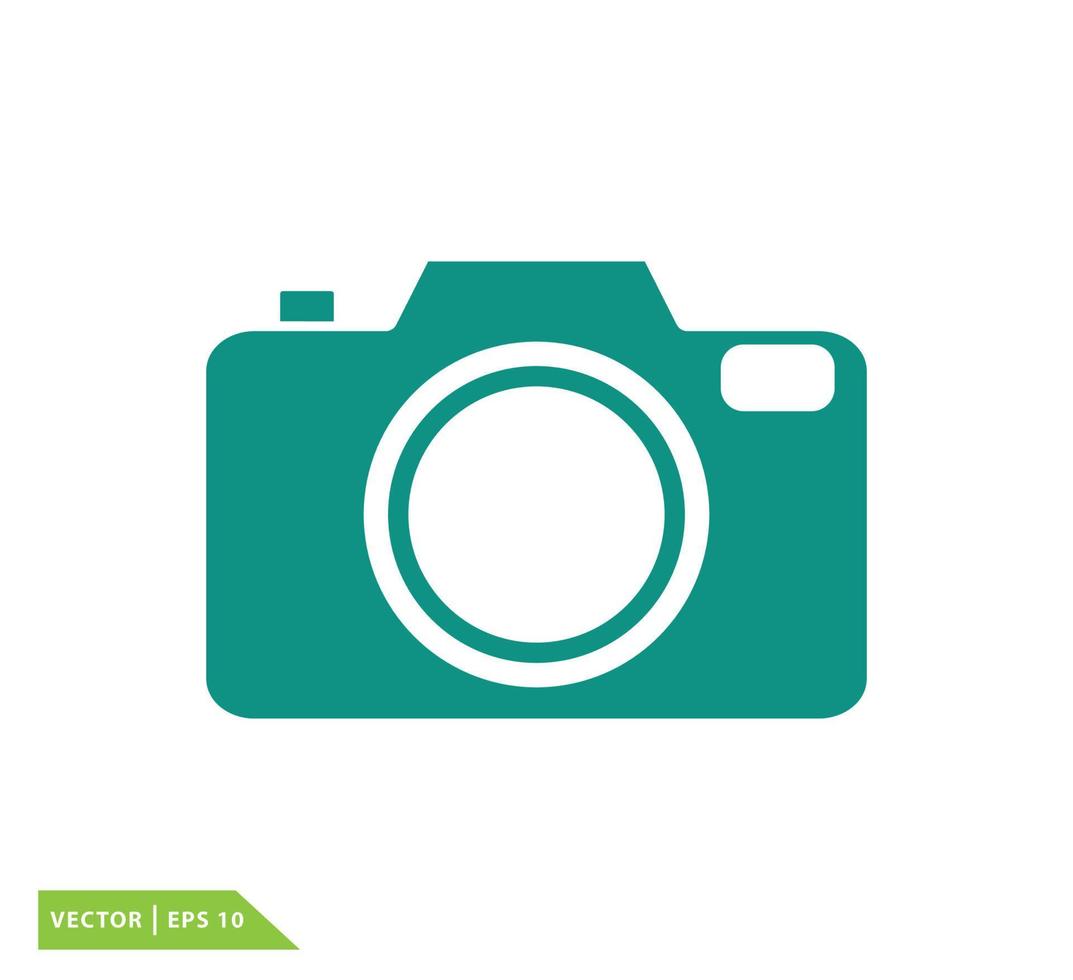Camera icon vector logo design template