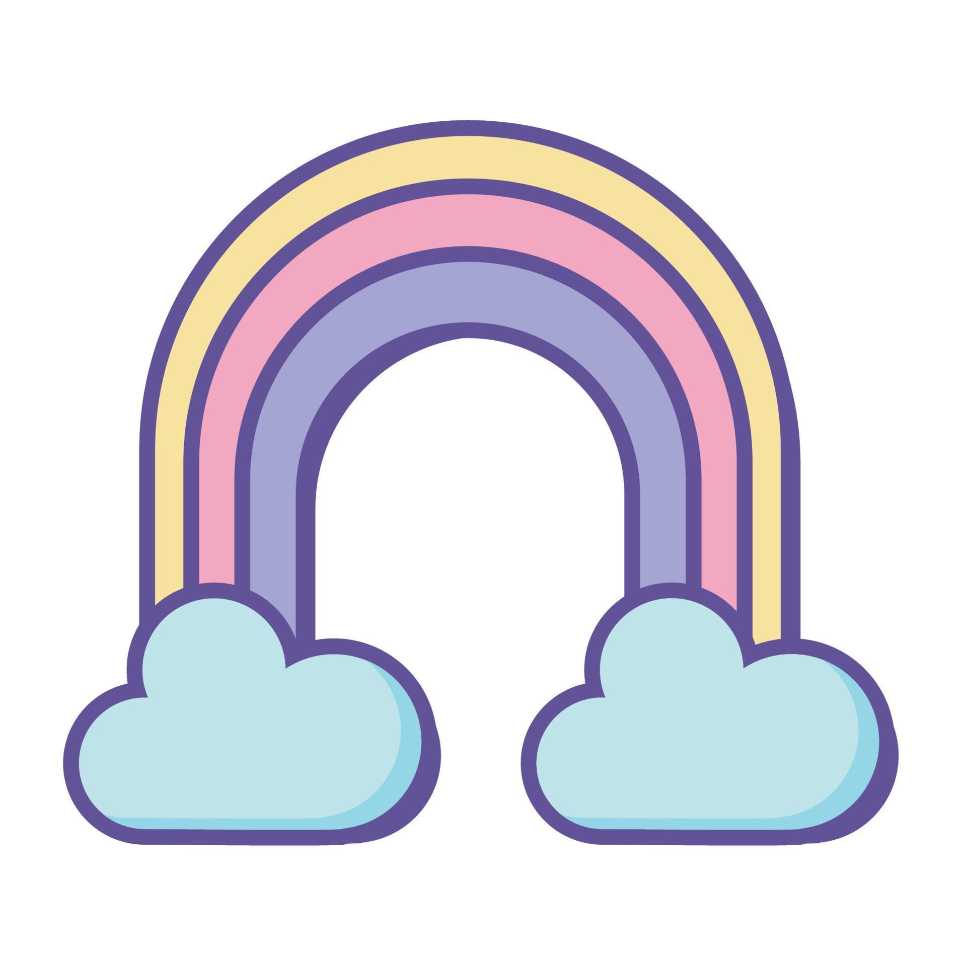 rainbow 90s modern style 11479183 Vector Art at Vecteezy