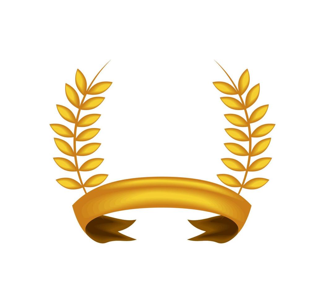 award emblem banner vector
