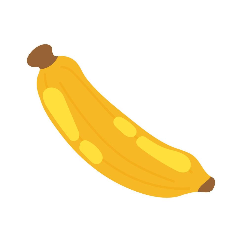 banano comida sana vector