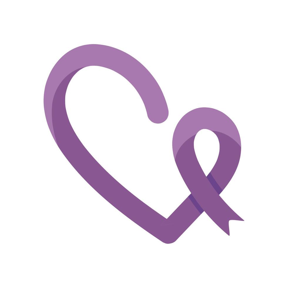 cinta emblema cáncer de mama vector
