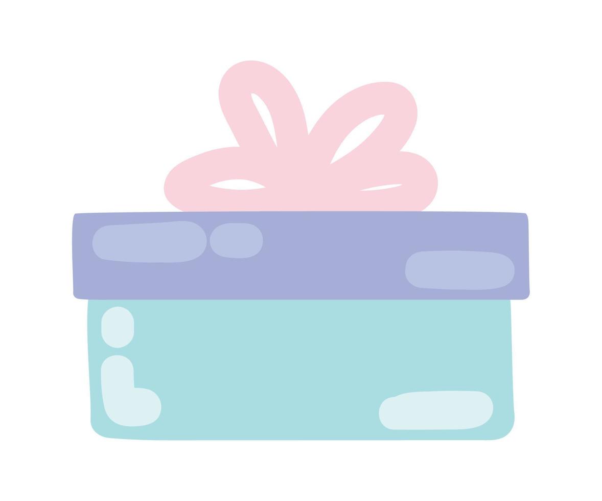 icono de regalo de cumpleaños vector