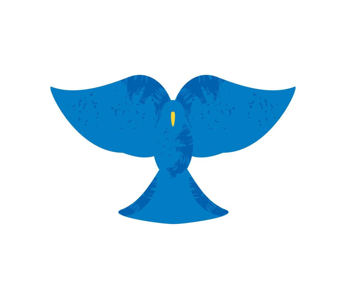 dove color flag ukraine vector