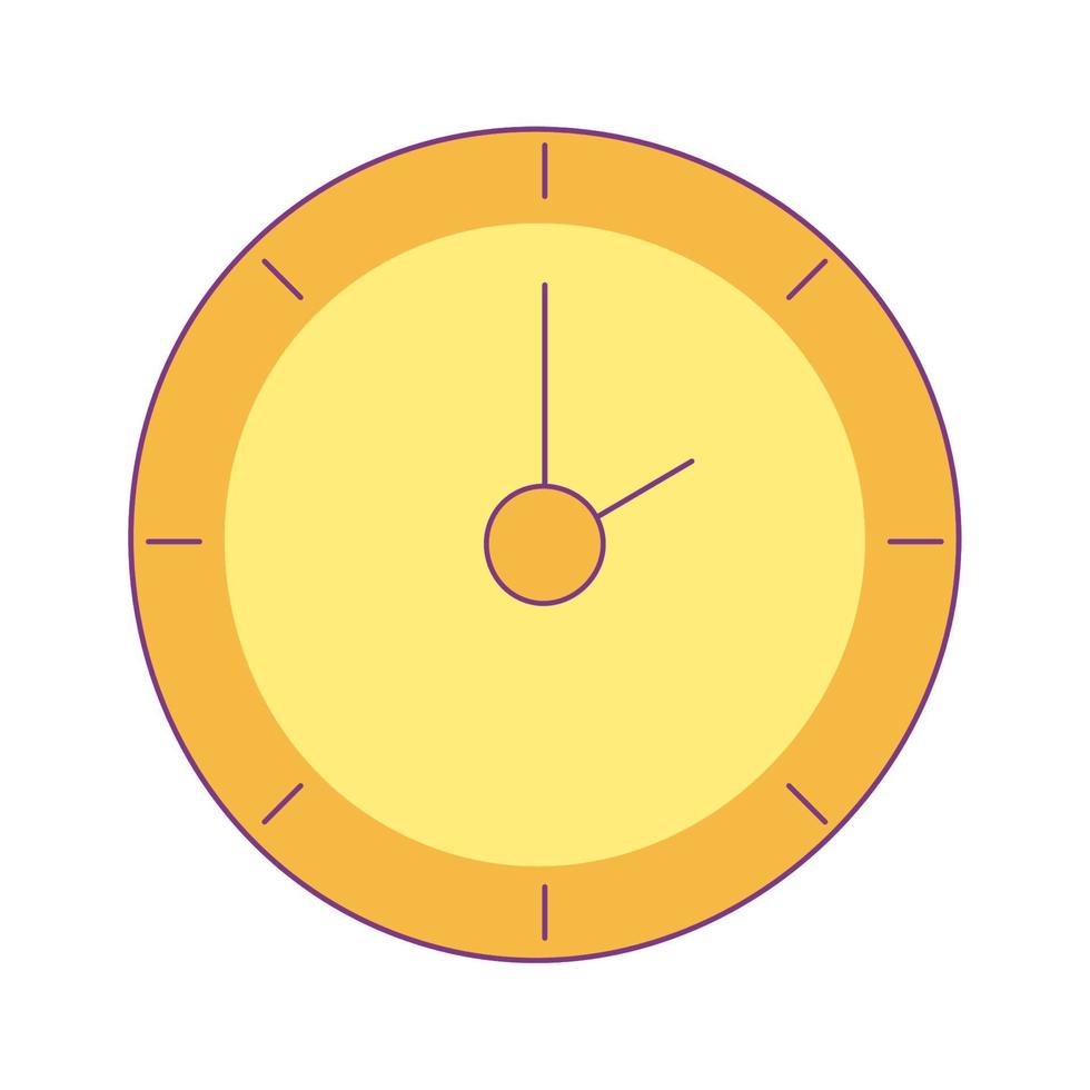 icono de tiempo de reloj vector