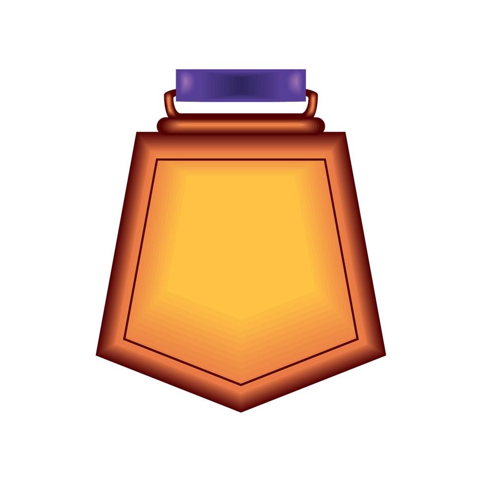 award success medal realistic vector