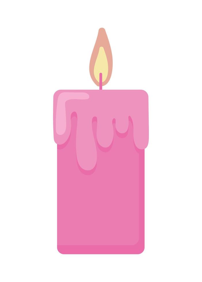 light candle icon vector