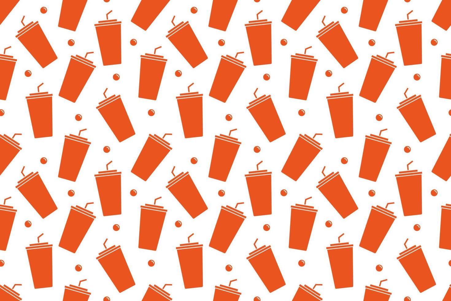 Soft drink soda seamless pattern vector