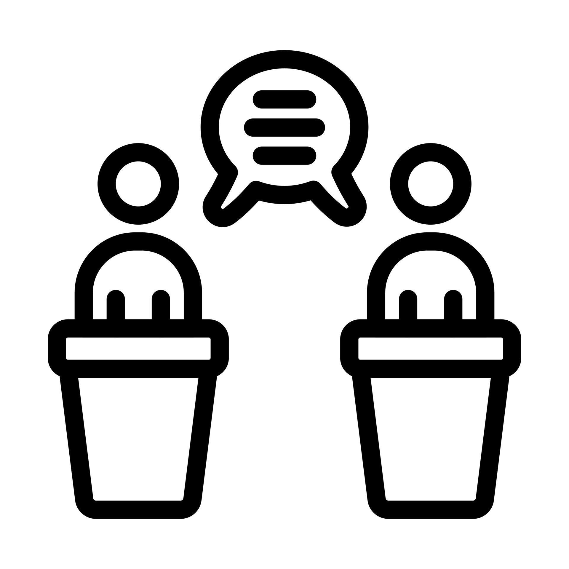 Debate Icon Design 11480730 Vector Art at Vecteezy