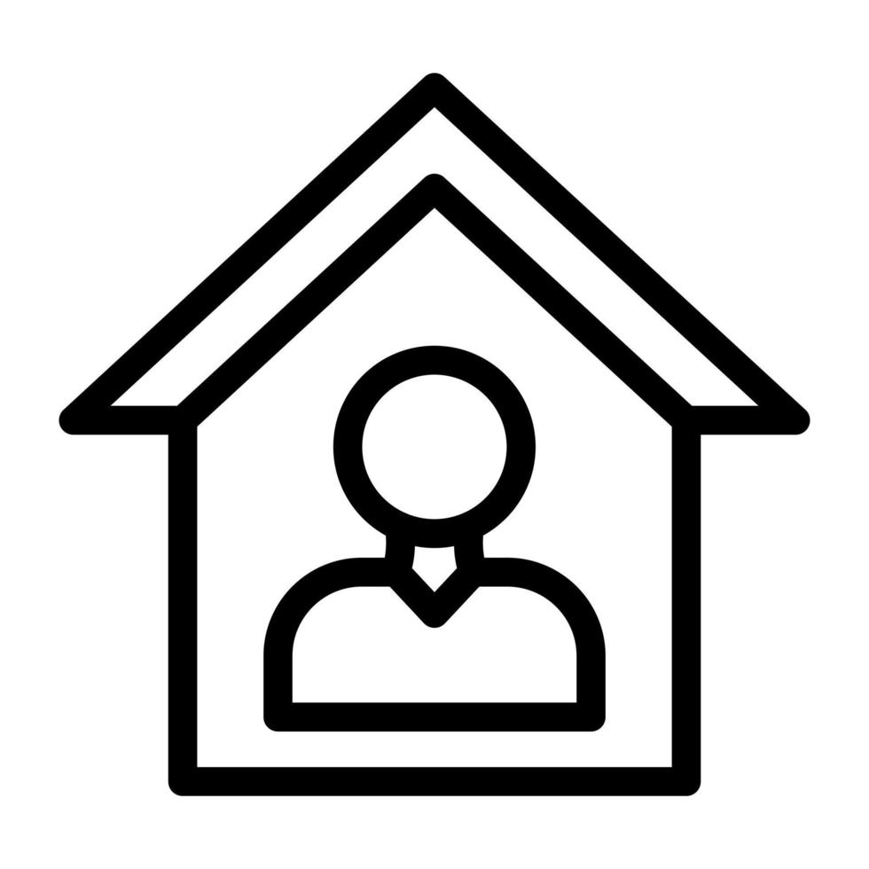 Orphanage Icon Design vector