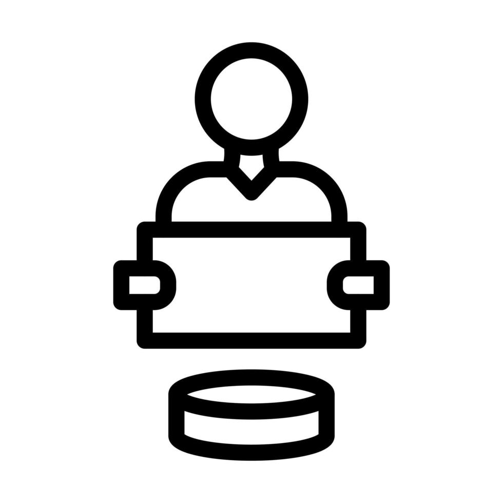 Homeless Icon Design vector