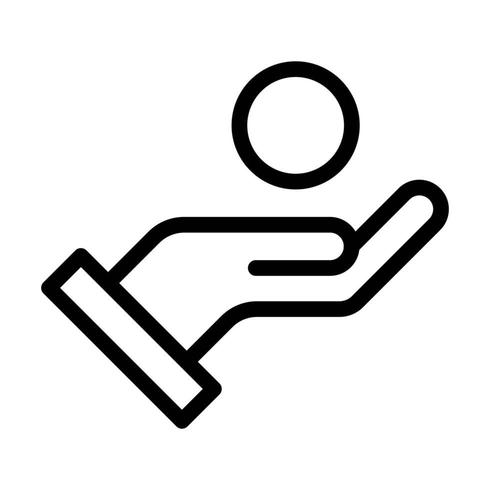 Beggar Icon Design vector