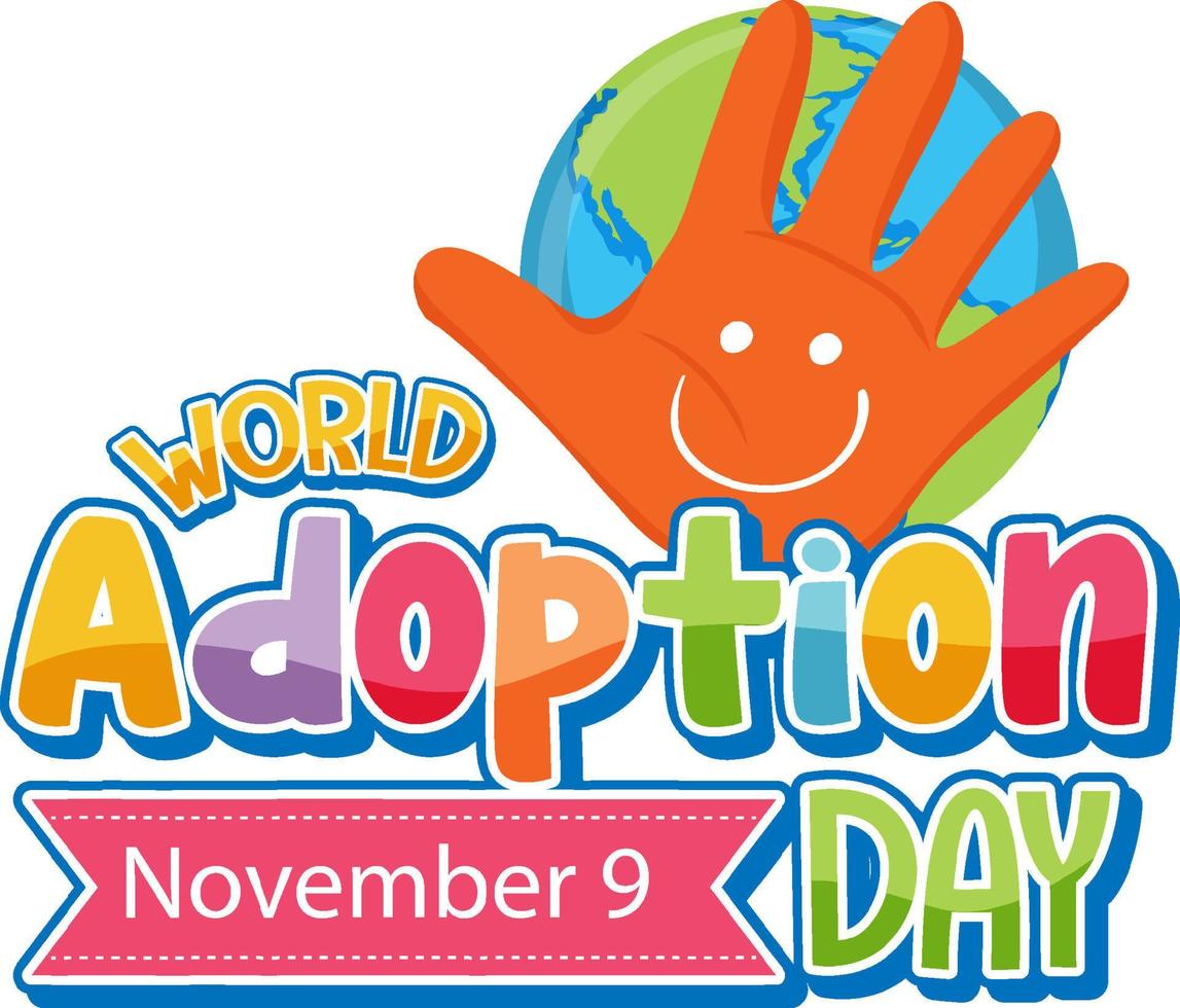 World Adoption Day Logo Design 11480860 Vector Art at Vecteezy