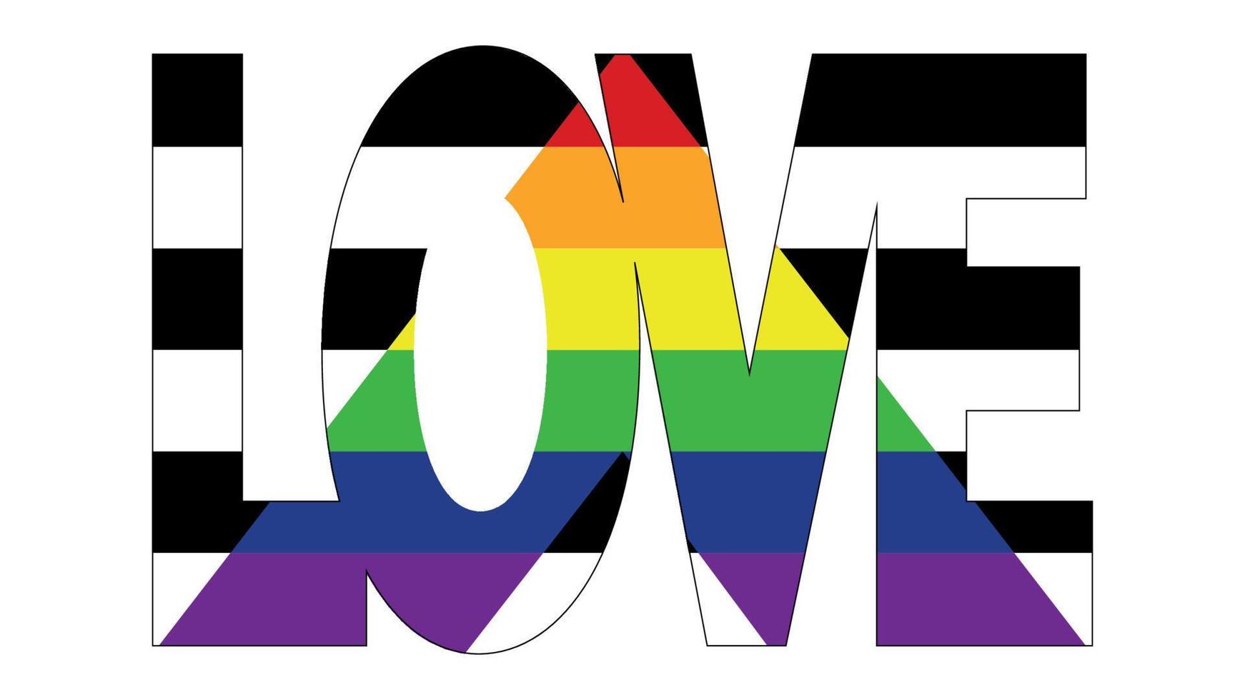 Straight Allies pride flag. LGBT community flag. vector